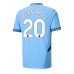 Tanie Strój piłkarski Manchester City Bernardo Silva #20 Koszulka Podstawowej 2024-25 Krótkie Rękawy